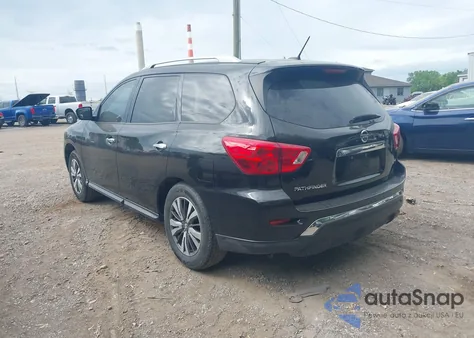 2017 Nissan Pathfinder S из США, поврежденный, VIN 5N1DR2MN2HC637647